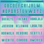 Soccer Tie Dye Custom Uniform Jersey Sublimation Teal-White