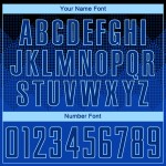 Black Royal-Light Jersey Blue Uniform Sublimation Custom Soccer