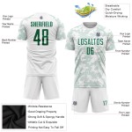 Jersey Sublimation Kelly White Uniform Custom Green Soccer