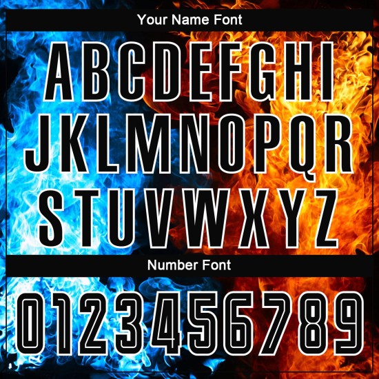 Black-White Jersey Flame Sublimation Figure Soccer Uniform Custom Black-White Jersey Flame Sublimation Figure Soccer Uniform Custom