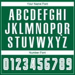 Uniform Fade Green White-Black Soccer Jersey Sublimation Kelly Custom Fashion