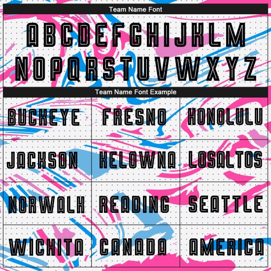 Soccer Sublimation Figure Custom Uniform Jersey Black-Pink