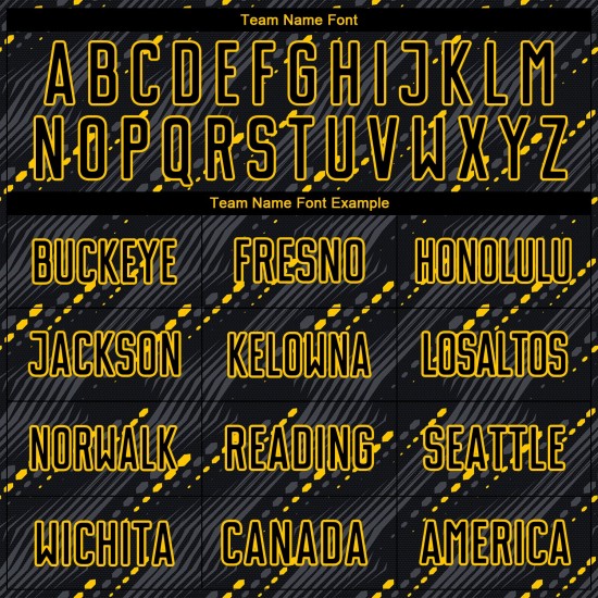 Black-Gold Black Soccer Custom Jersey Sublimation Uniform Black-Gold Black Soccer Custom Jersey Sublimation Uniform