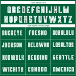 Uniform Fade Green White-Black Soccer Jersey Sublimation Kelly Custom Fashion