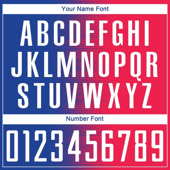 Sublimation Custom White-Royal Uniform Jersey Soccer Red