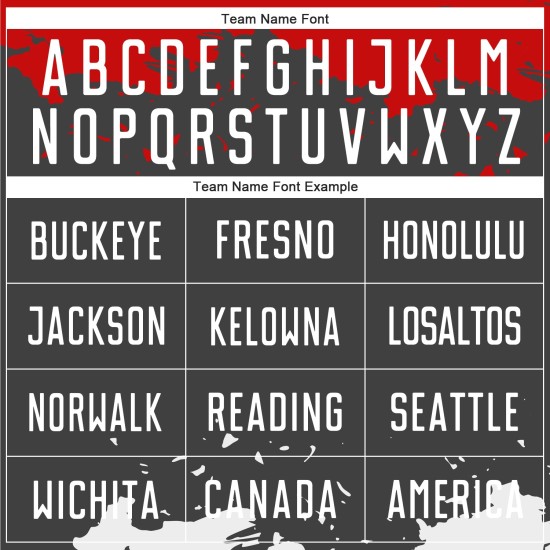 Uniform Soccer Black White-Red Custom Sublimation Jersey